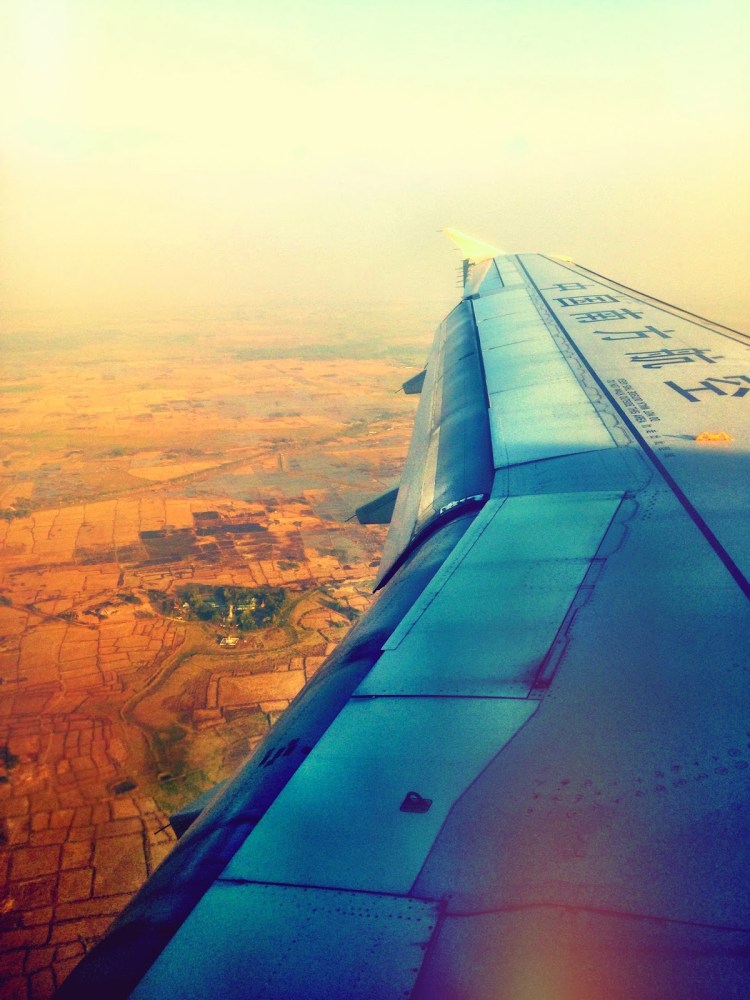 Yangon vanuit de lucht gezien